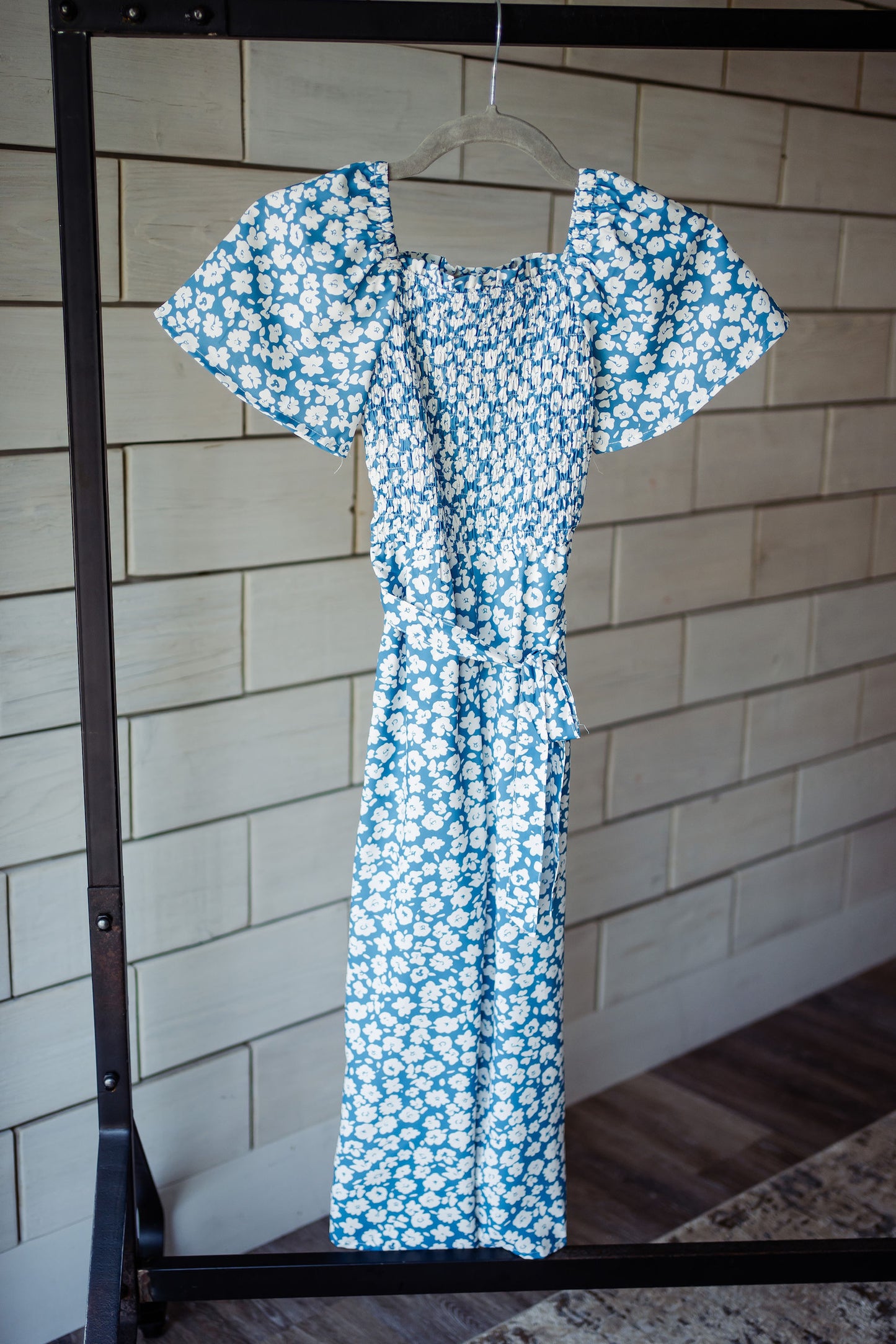 Maren Smocked Jumpsuit
