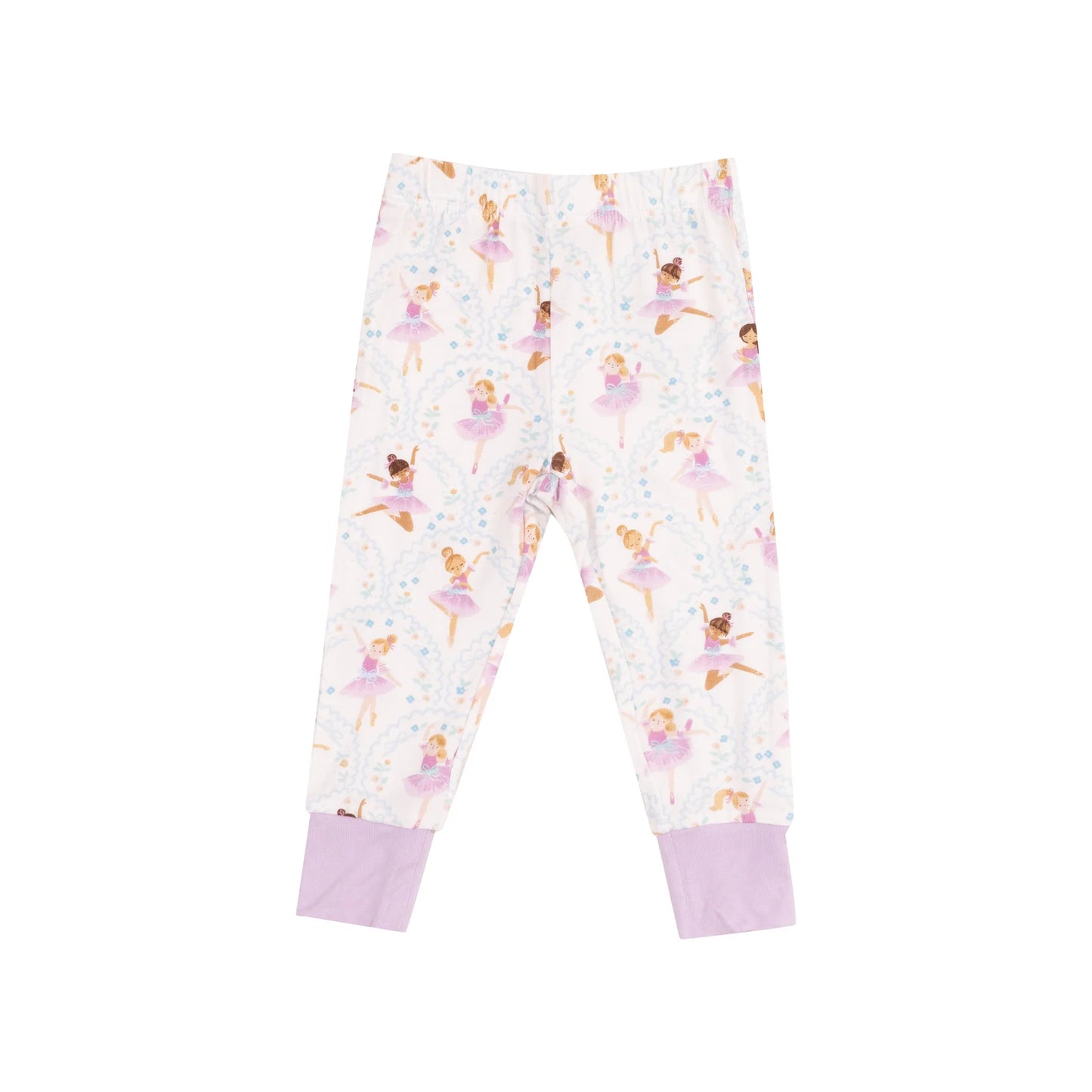 Angel Dear Bow Ballerinas Short Sleeve Loungewear Set