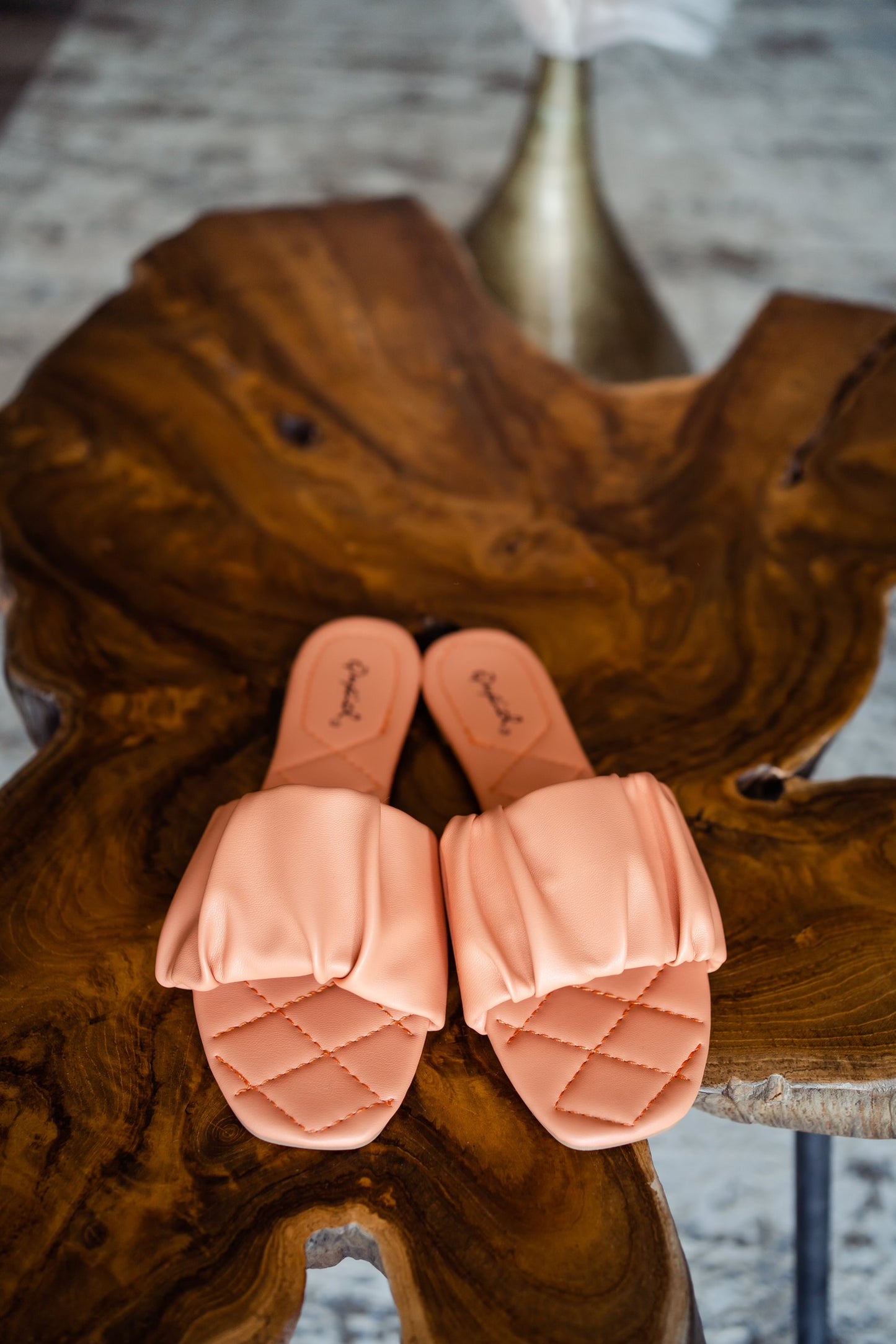 Ruthie Ruched Sandal