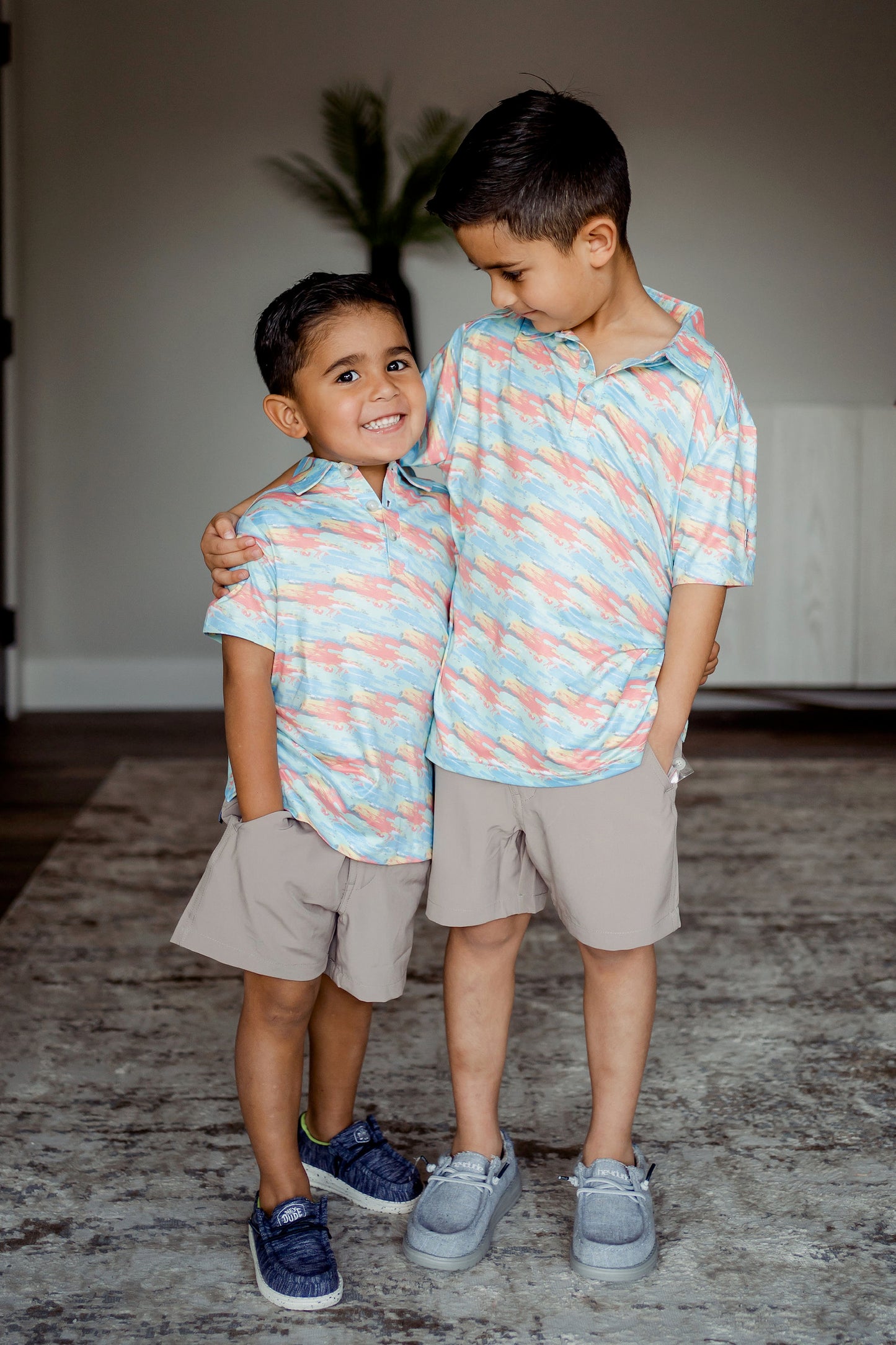 Boys Burlebo Paintbrush Polo