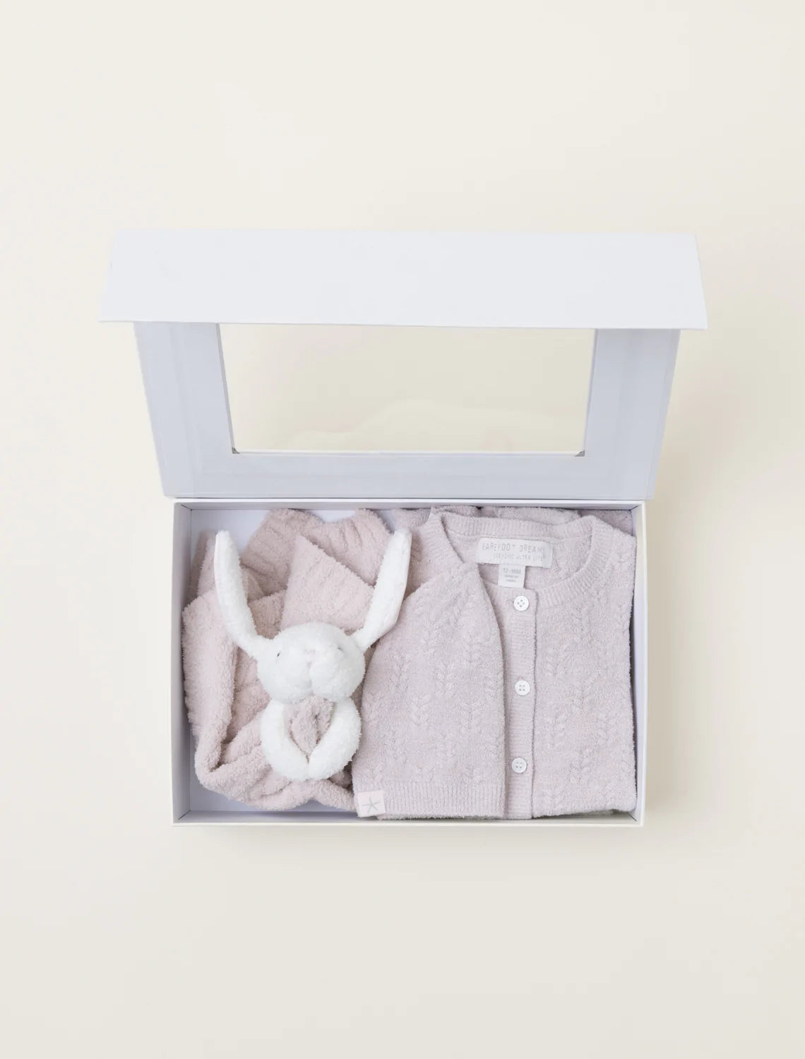 Barefoot Dreams CozyChic Ultra Lite Leaf Cable Baby Bundle
