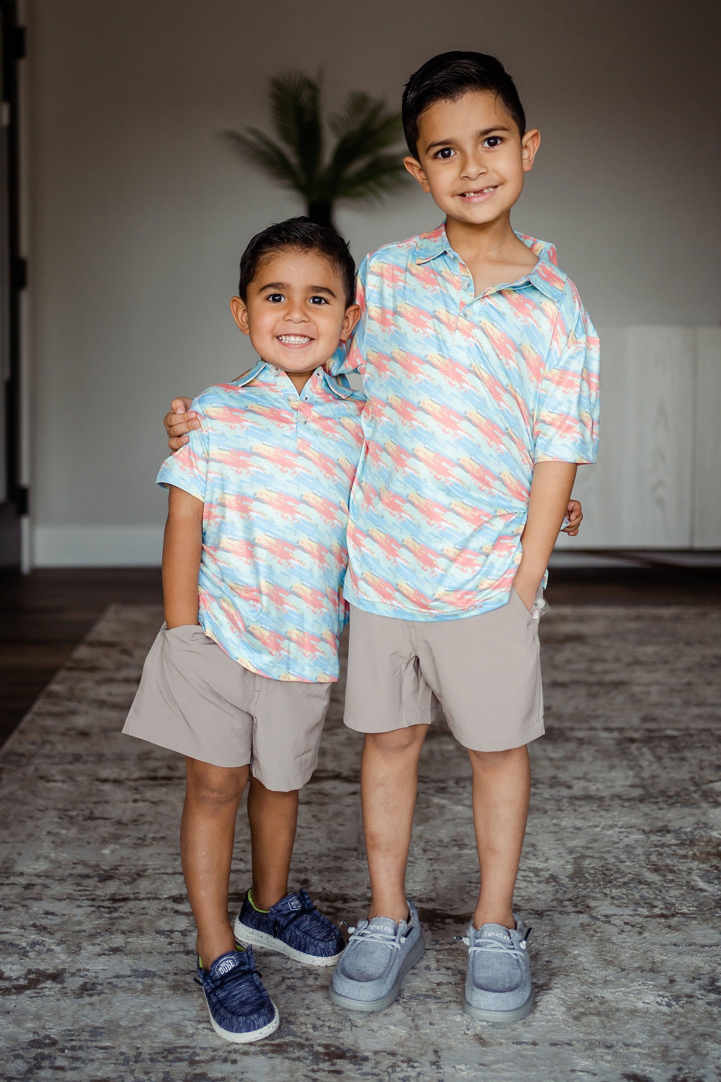 Boys Burlebo Paintbrush Polo