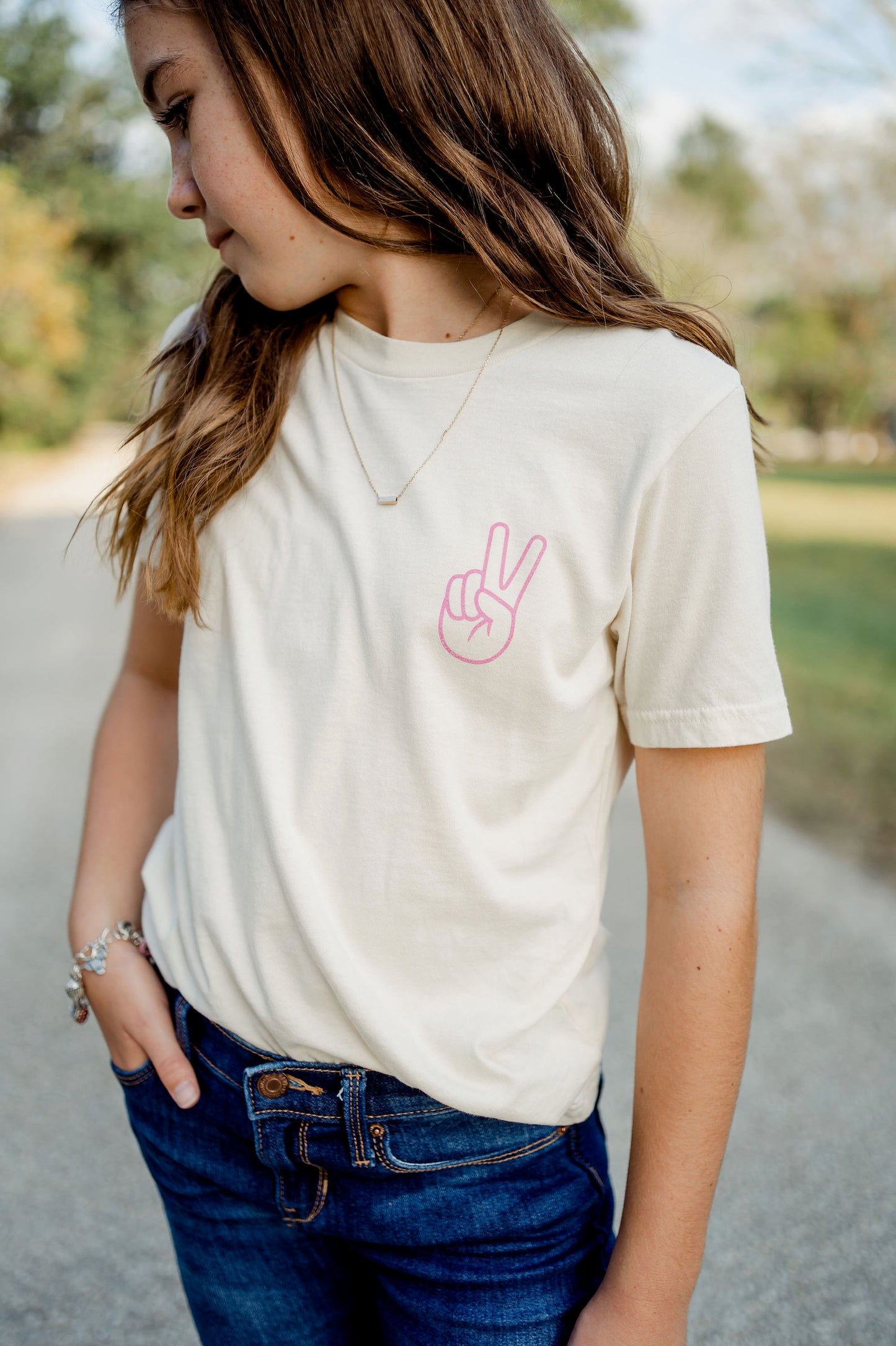 Treat People with Kindness Kids Tee