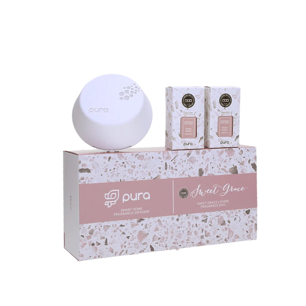 Pura + Sweet Grace Lovers Smart Home Diffuser Set