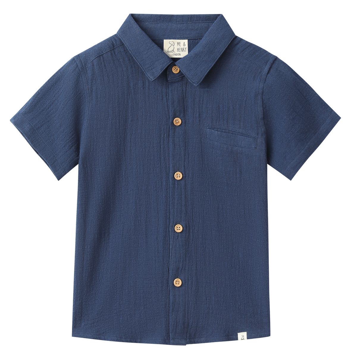 Newport Woven Shirt | Navy