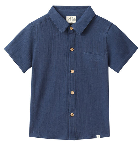 Newport Woven Shirt | Navy