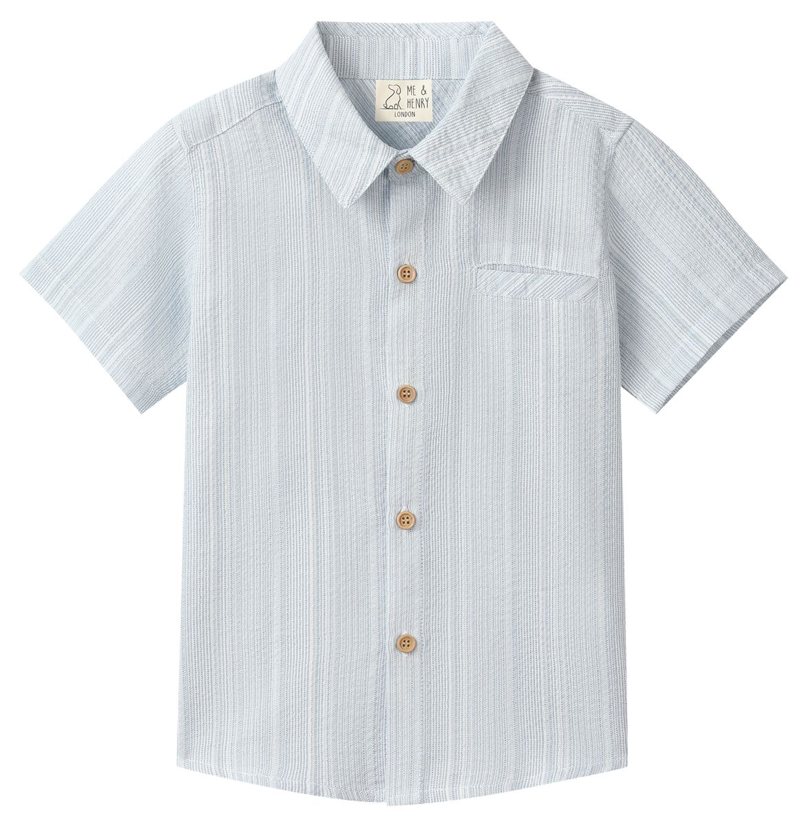 Newport Woven Shirt | Chambray Textured