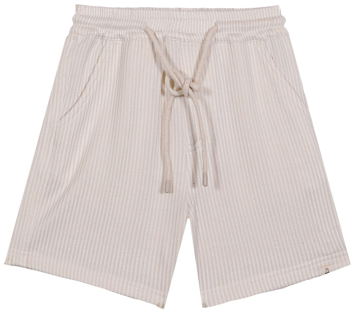 Splish Swim Short | Cream Seersucker