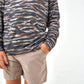 Boys Burlebo Performance Hoodie - Tiger Stripe Camo - Wetland