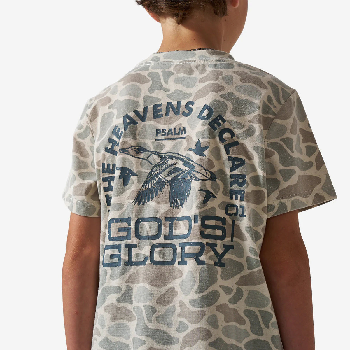 Boys Burlebo God's Glory Vintage Washed Tee