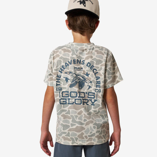 Boys Burlebo God's Glory Vintage Washed Tee