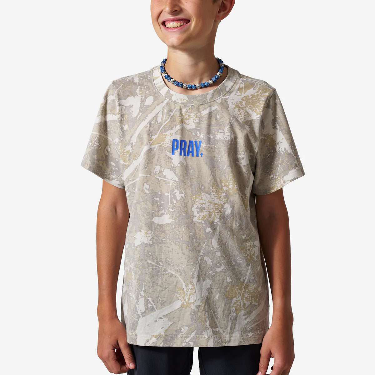 Boys Burlebo PRAY Vintage Washed Tee