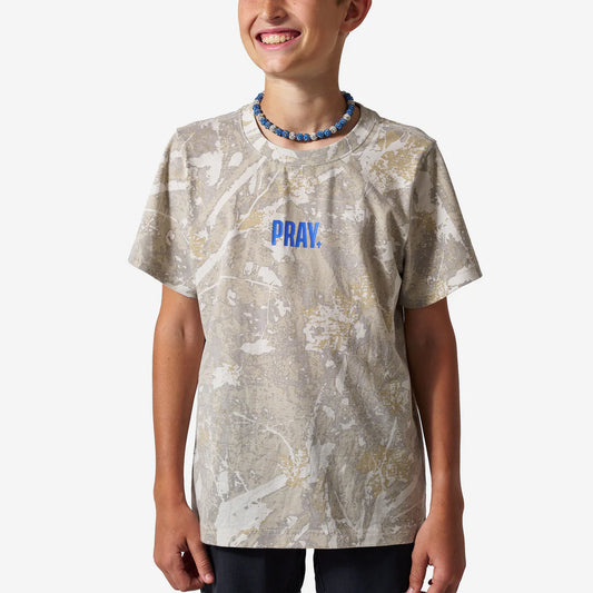 Boys Burlebo PRAY Vintage Washed Tee