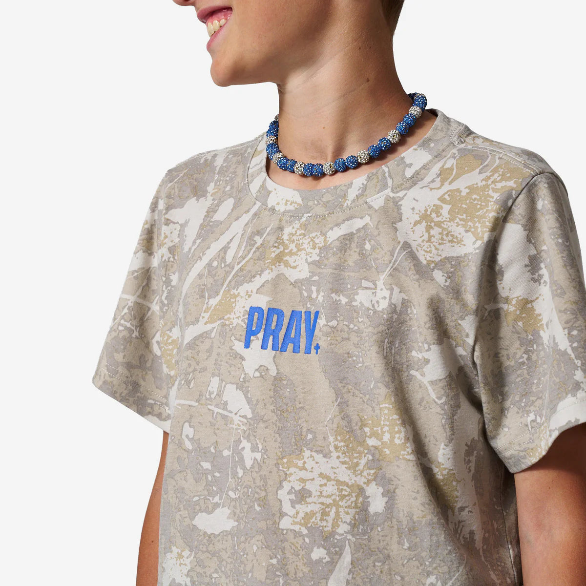 Boys Burlebo PRAY Vintage Washed Tee