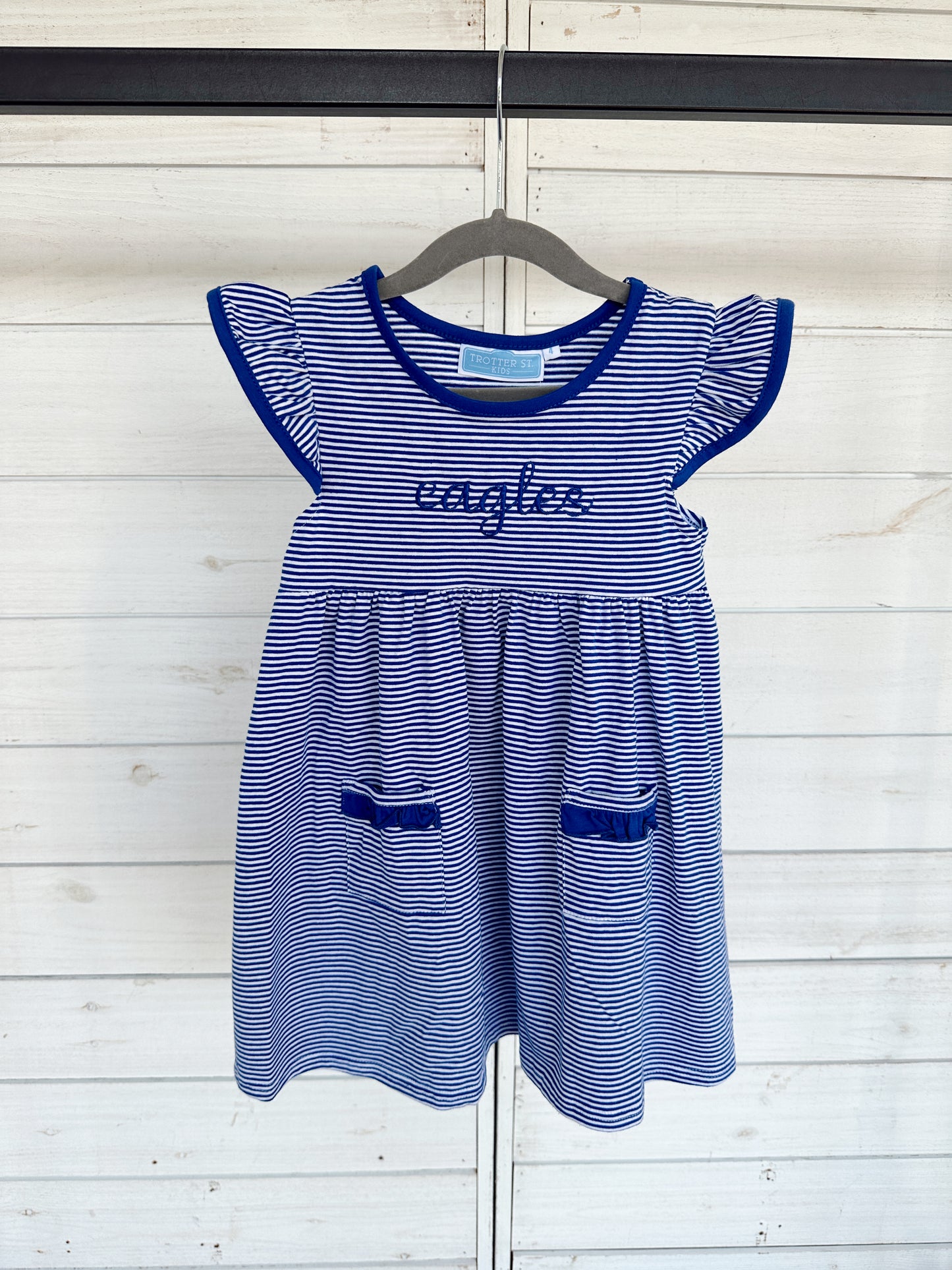 Girls Game Day Eagles Dress