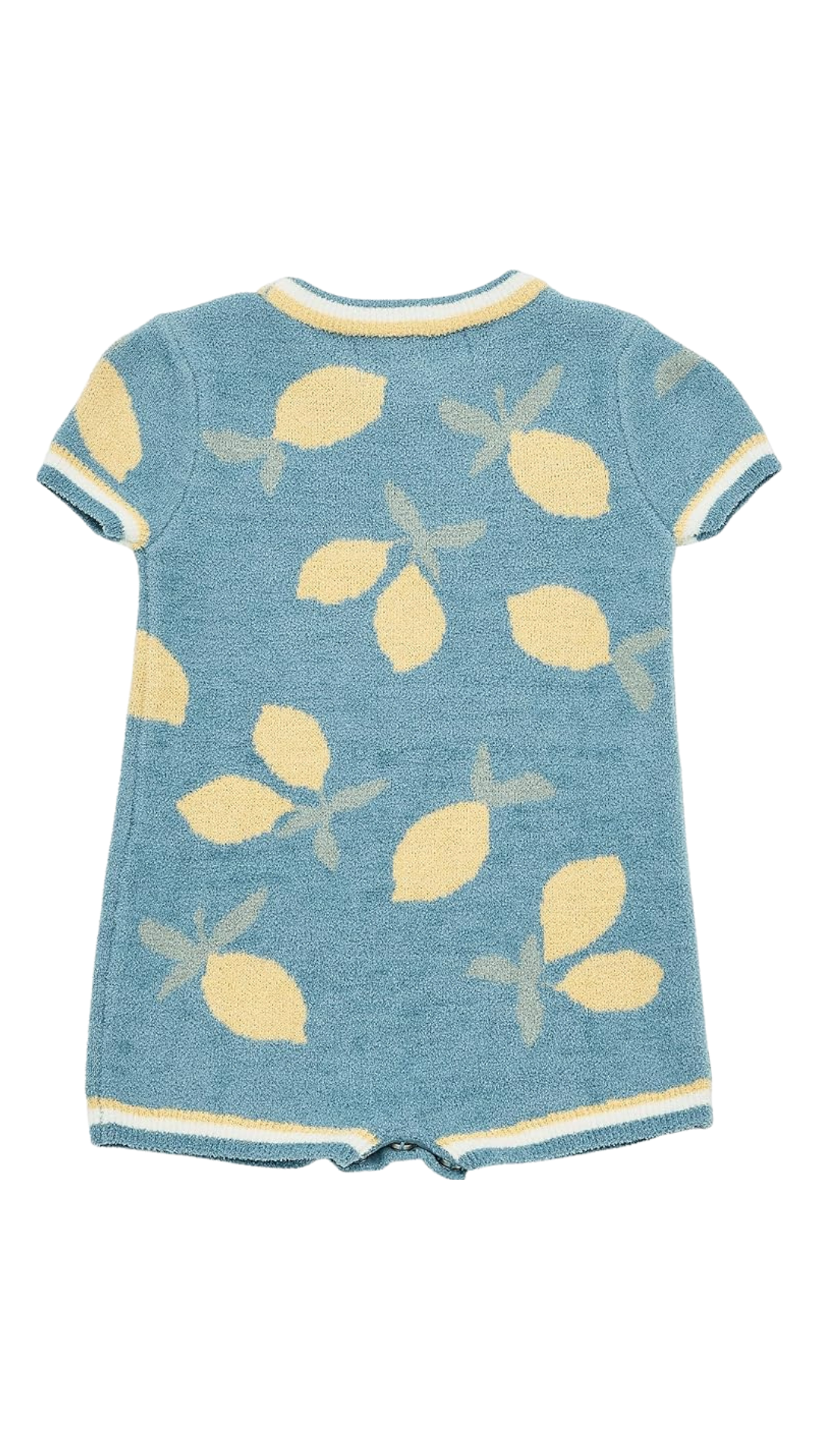 Barefoot Dreams CozyChic Ultra Lite Baby Lemon Onesie