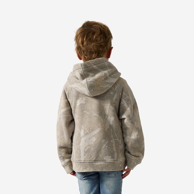 Boys Burlebo Vintage Washed Fleece Hoodie - Drifter Camo