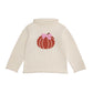 Bow Pumpkin Rollneck Sweater