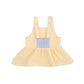 Angel Dear Peplum Tank + Pants | Micro Gingham Blue Blizzard