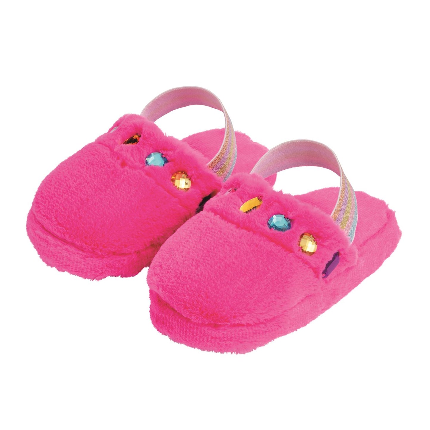 Hot Pink Glitzy Slippers