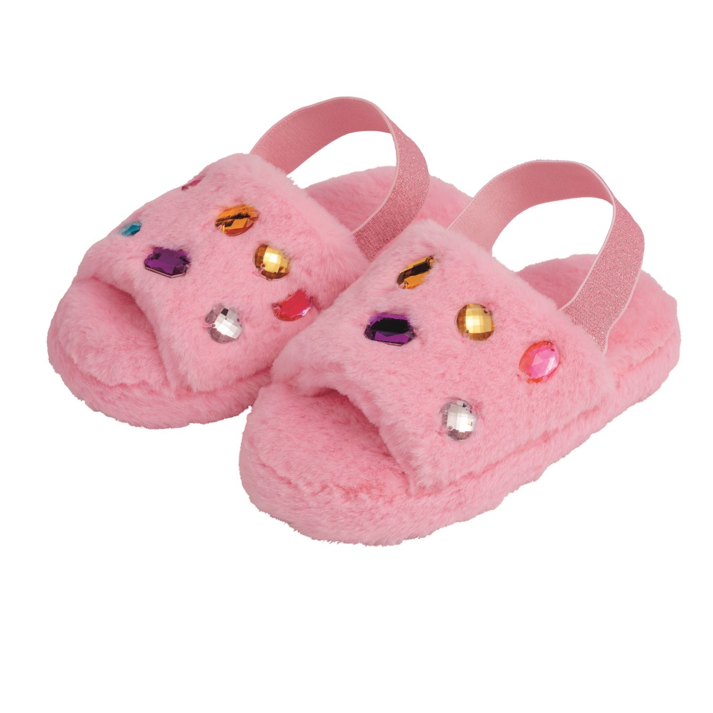 Light Pink Glitzy Slippers