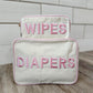 Canvas Diapers Bag Pouch