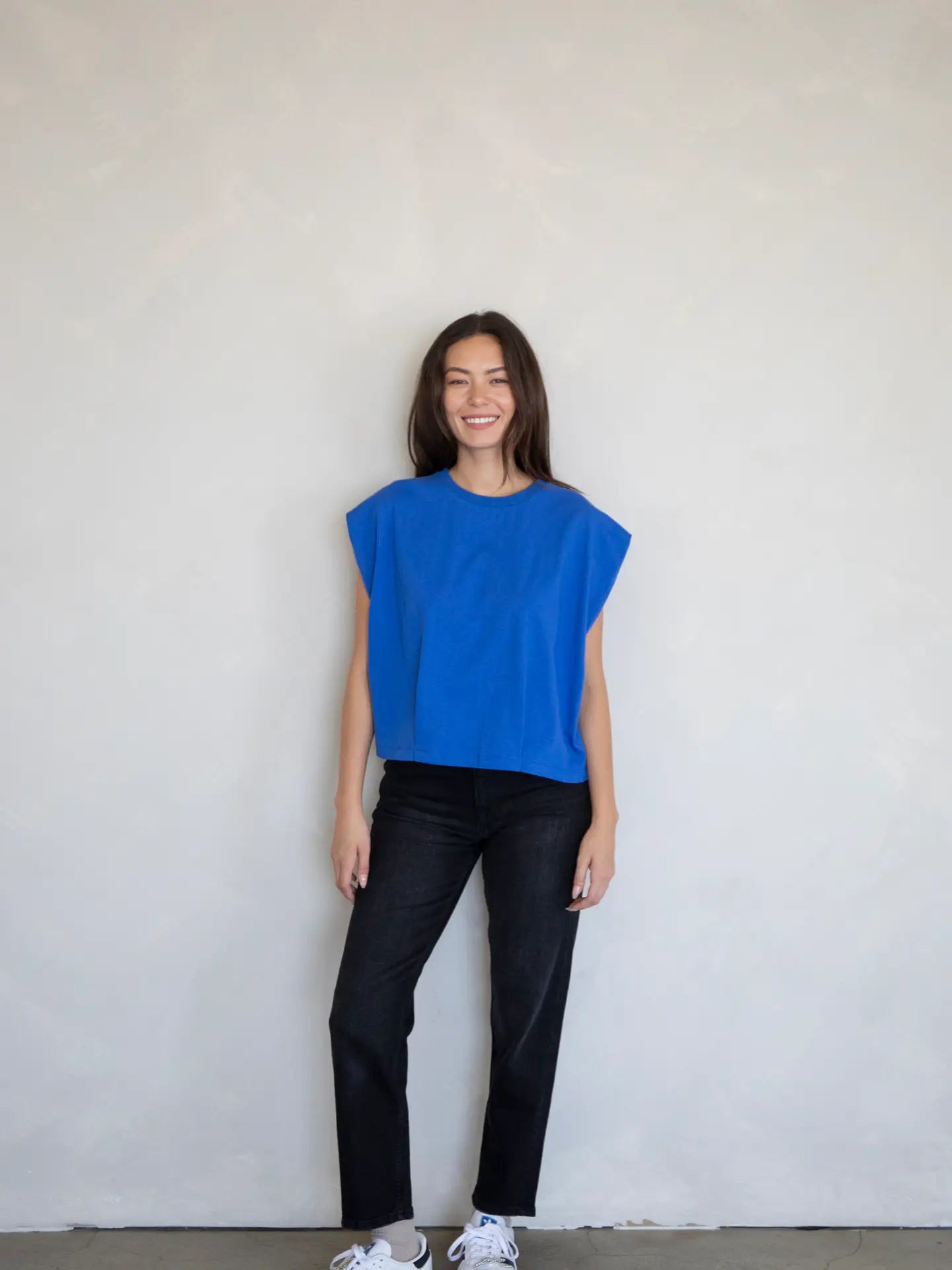 Tate Lightweight Cotton Tank Top