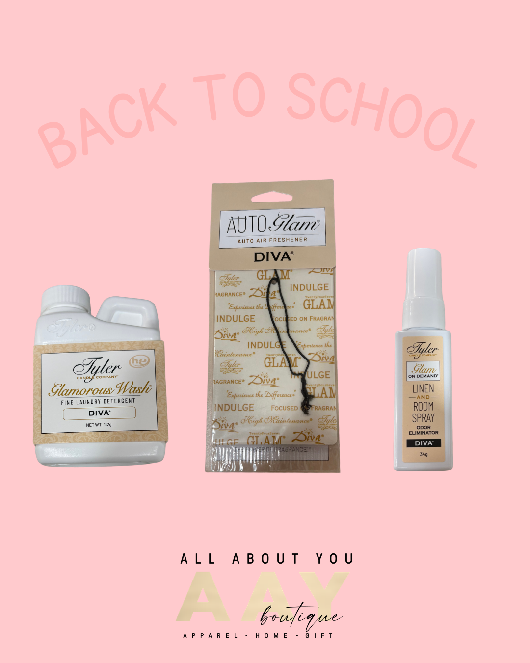 DIVA ROOM SPRAY TEACHER GIFT SET