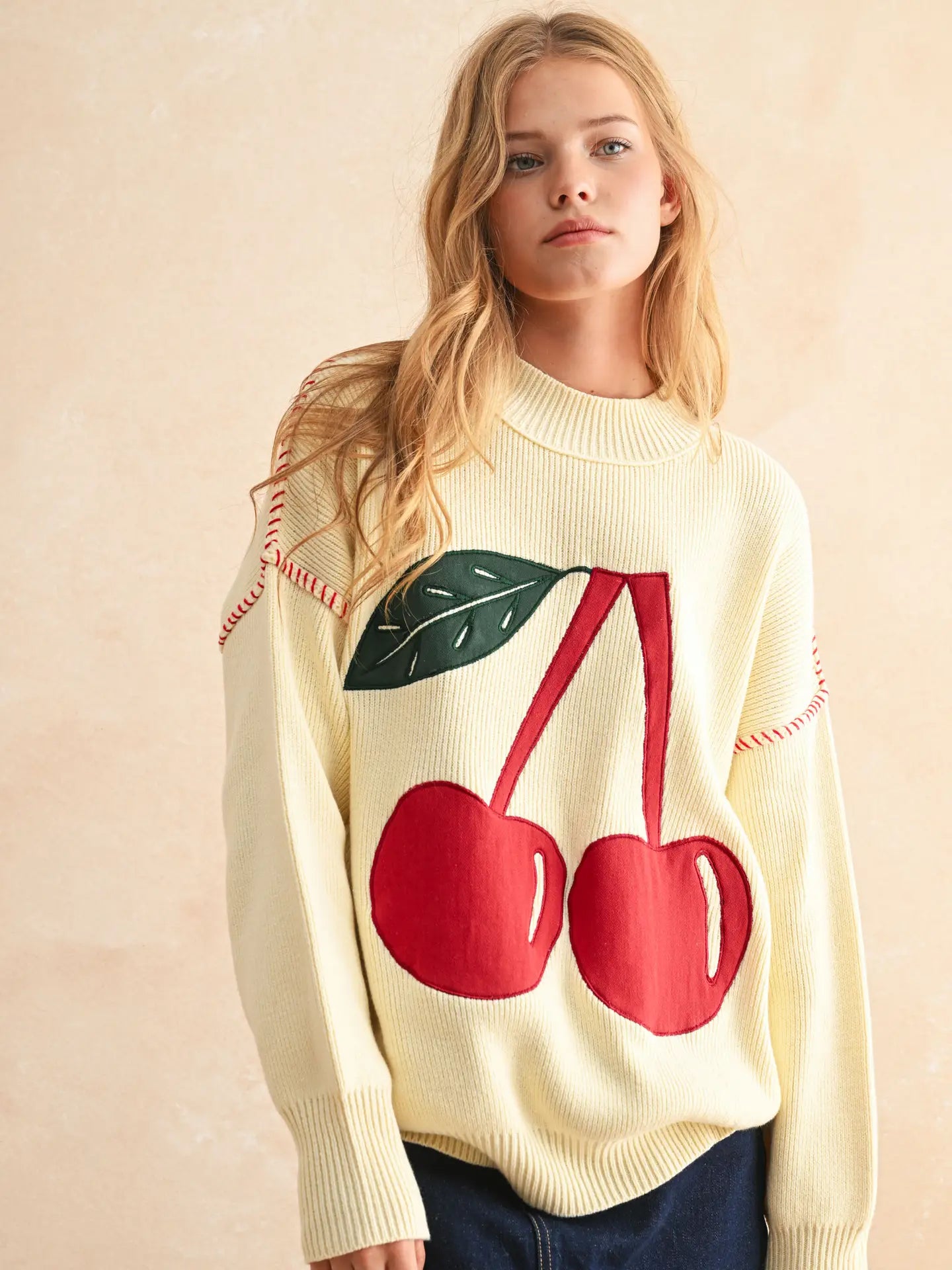 Cherry Patch Sweater