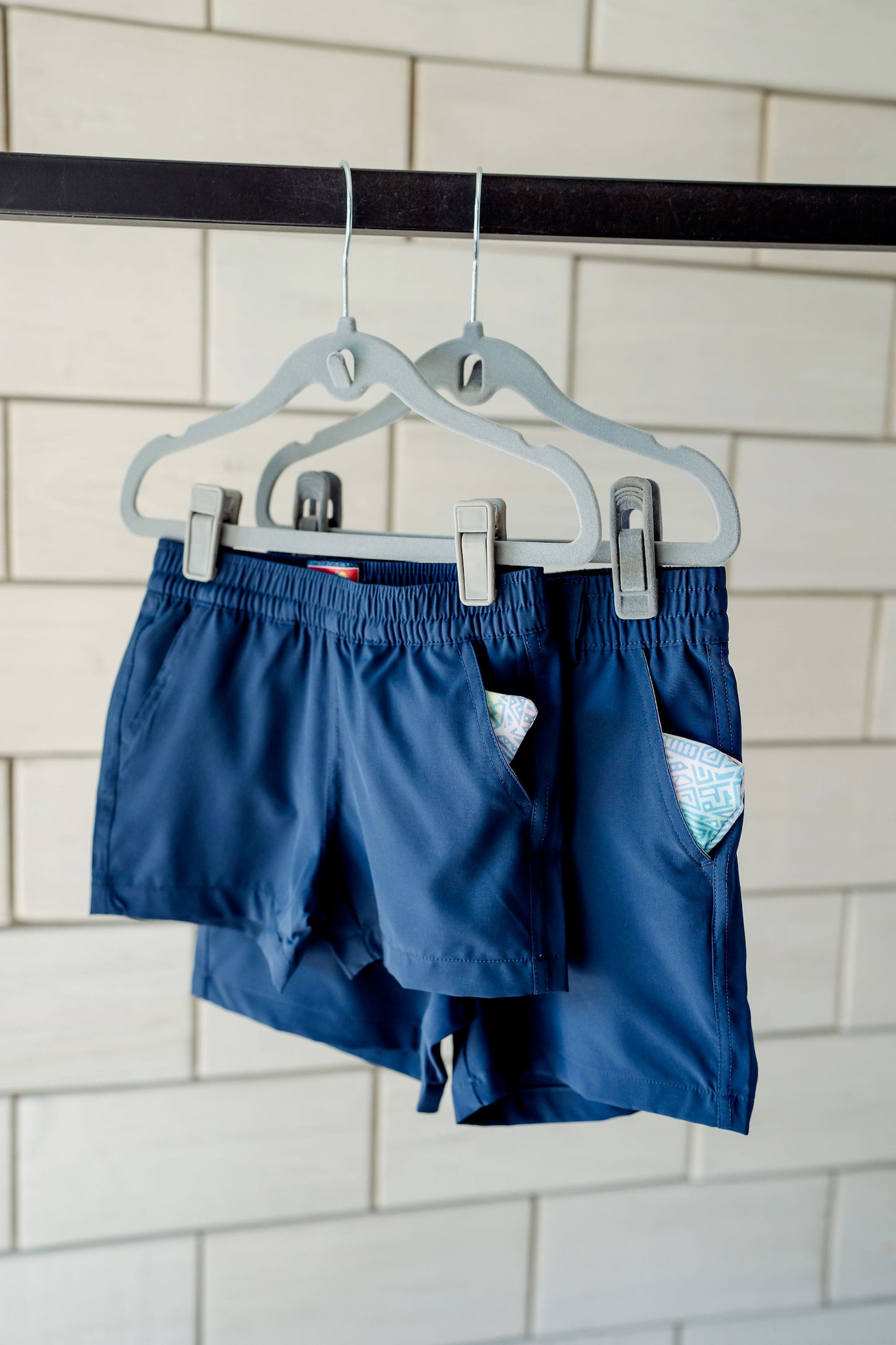 Toddler Burlebo Everyday Shorts - Deep Water Navy