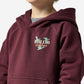 Boys Burlebo Fleece Hoodie - Field Companion | Maroon