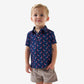 Boys Burlebo USA Eagle Polo