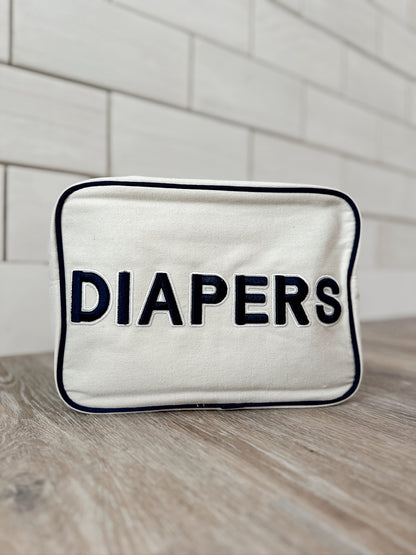 Canvas Diapers Bag Pouch