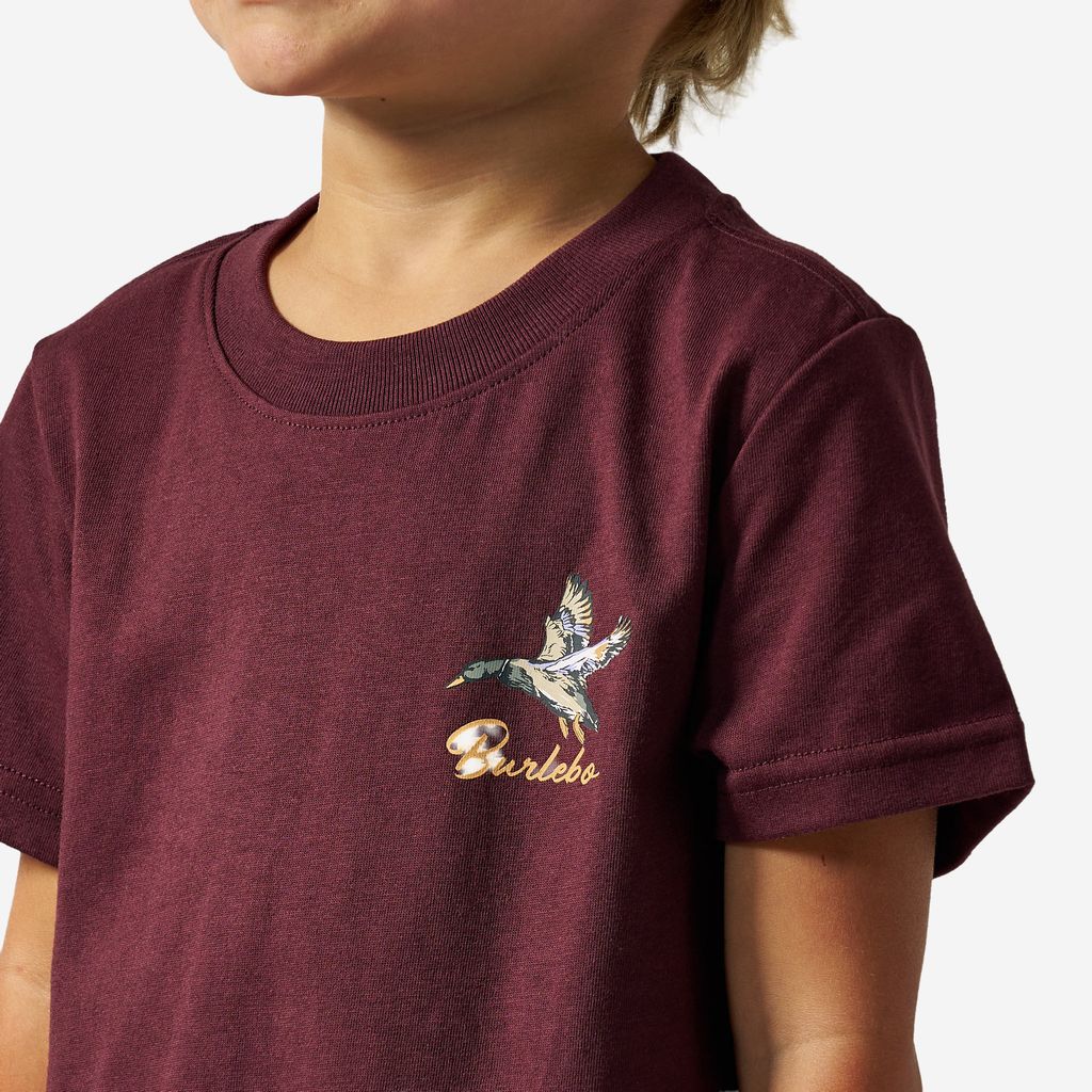Boys Burlebo Pintail Diving Duck Tee - Maroon