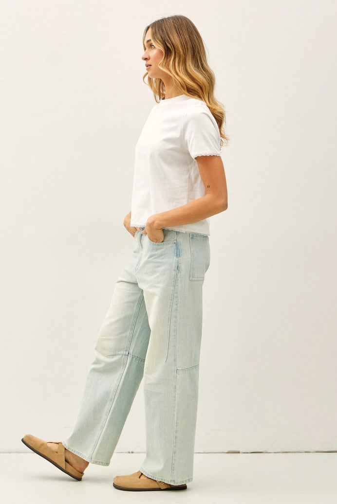 Lacey Tee - Ivory