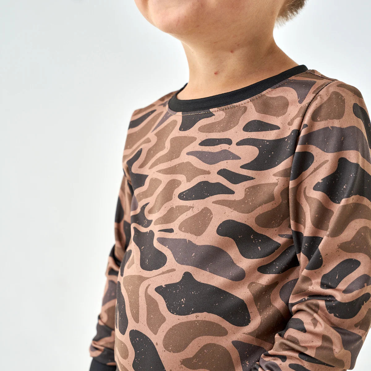 Toddler Burlebo Pajama Set - Gauge Camo