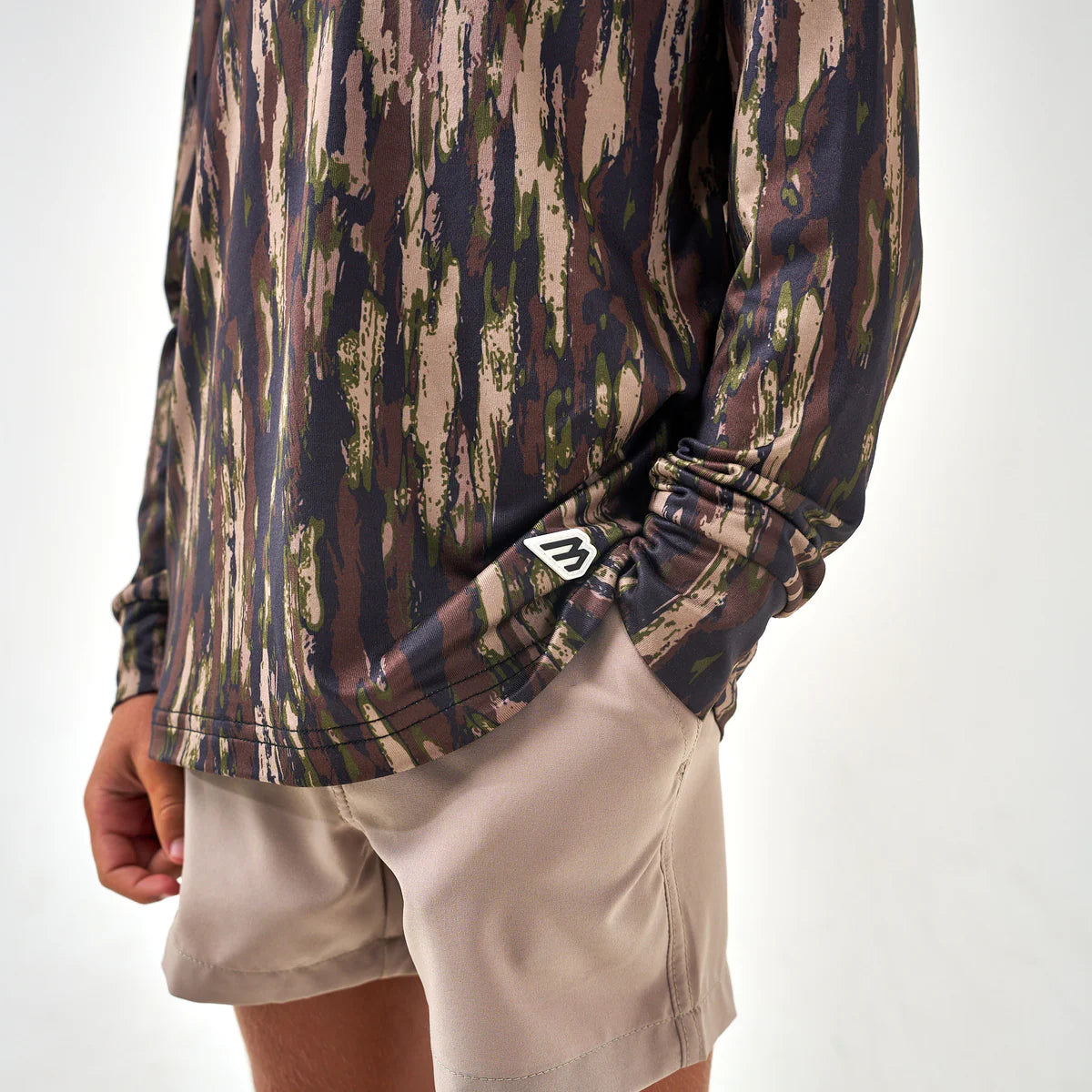 Boys Burlebo Performance Hoodie - Midland Camo