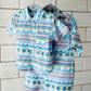 Boys Burlebo Palms & Fins Button Up