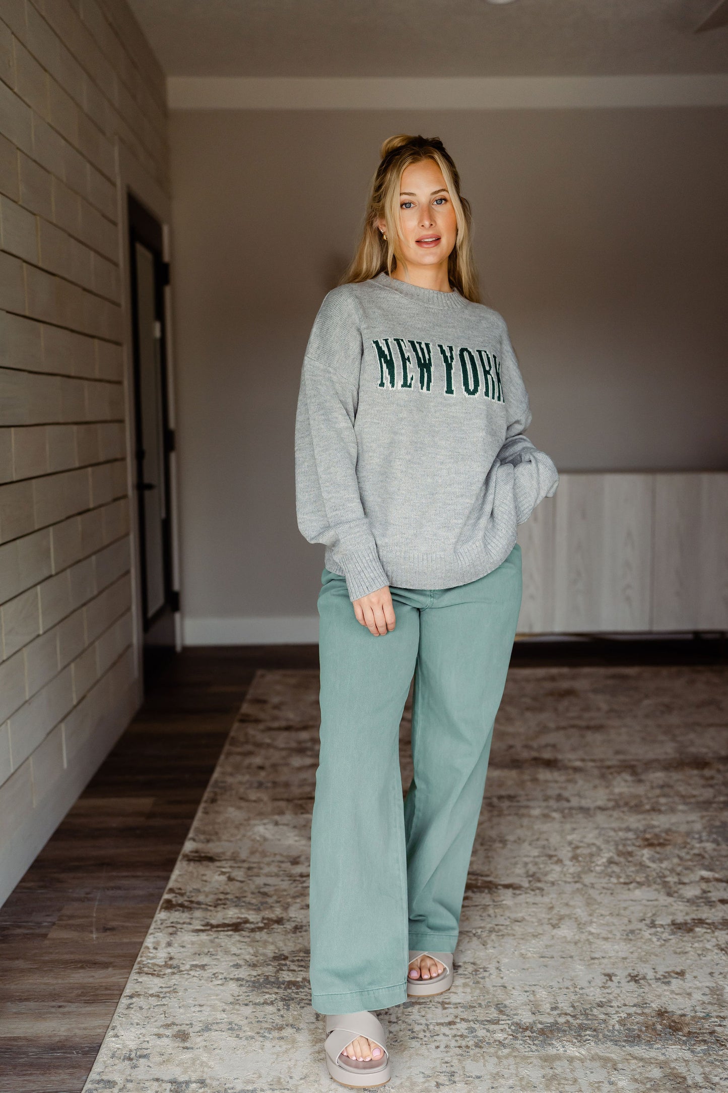 Oversized New York Knitted Sweater