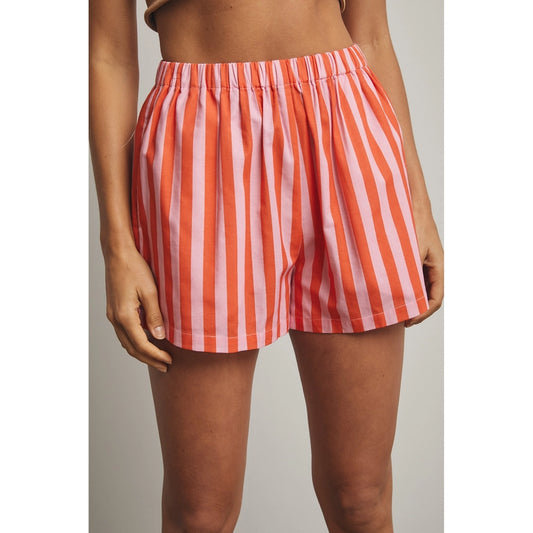 Punchy Striped Shorts