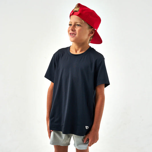 Toddler Burlebo Go To Tee - Black