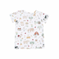 Angel Dear Short Sleeve Loungewear Set | Cute Farm Animals Uni
