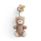 Bitzy Pal Pacifier & Plush | Bear