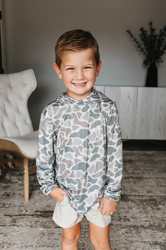 Toddler Burlebo Performance Hoodie - Classic Deer Camo *NEW*