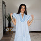 Blue Stripe Umgee Dress