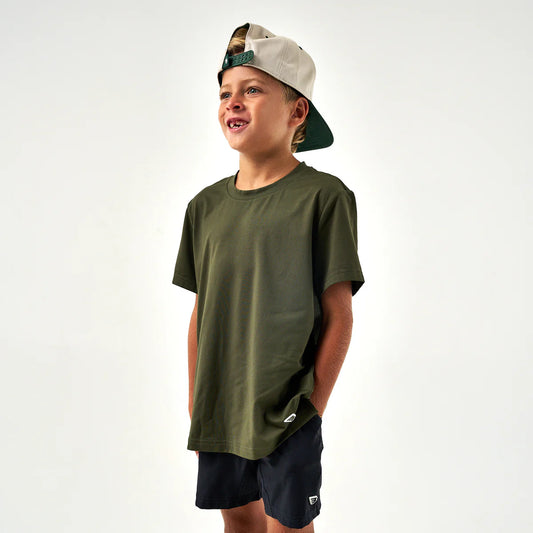 Toddler Burlebo Go To Tee - Mallard Green