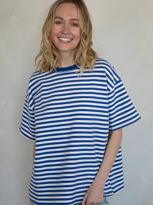 Cassandra Striped Tee