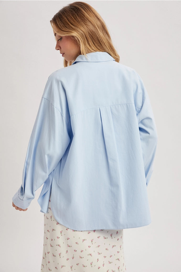 Classic Cotton Button-Up Shirt