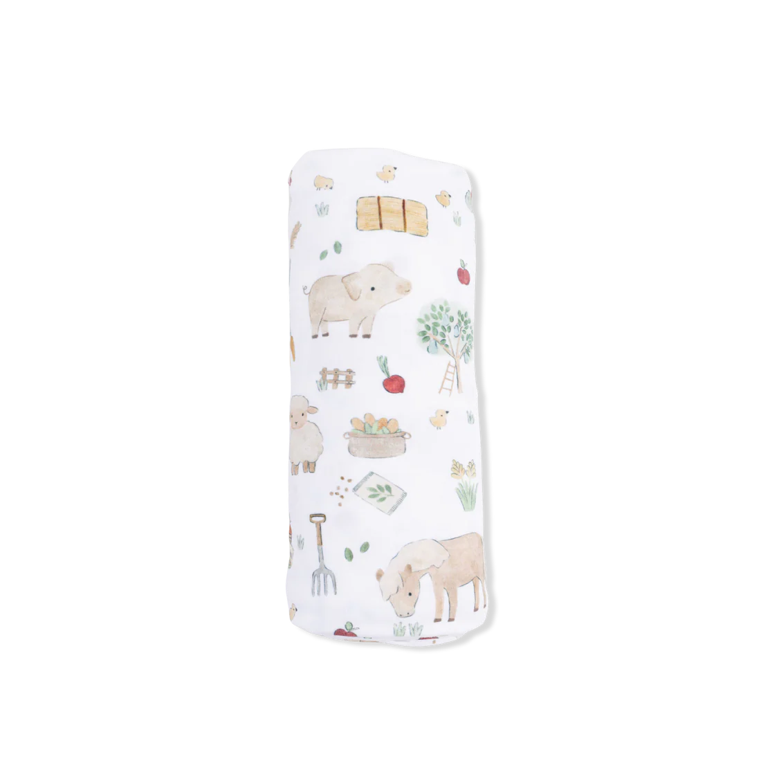 Angel Dear Swaddle Blanket | Cute Farm Animals Uni