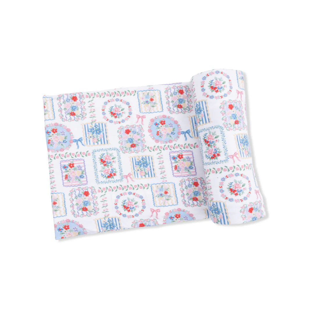 Angel Dear Swaddle Blanket | Julep's Floral Patchwork